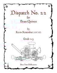 Dispatch No. 22 Brass Quintet cover Thumbnail